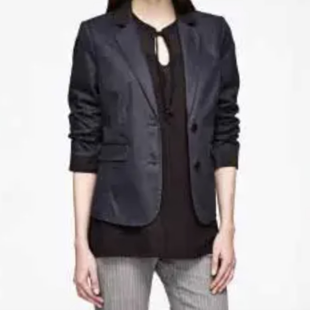 ruff hewn GRAY Coated Blazer Size L